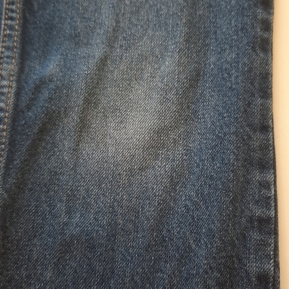 Cat & Jack relaxed straight 12 blue jeans - Picture 4 of 9